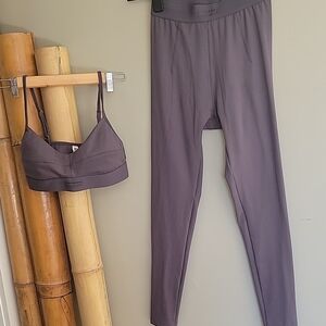 Bloch active leggings and matching sports bra
